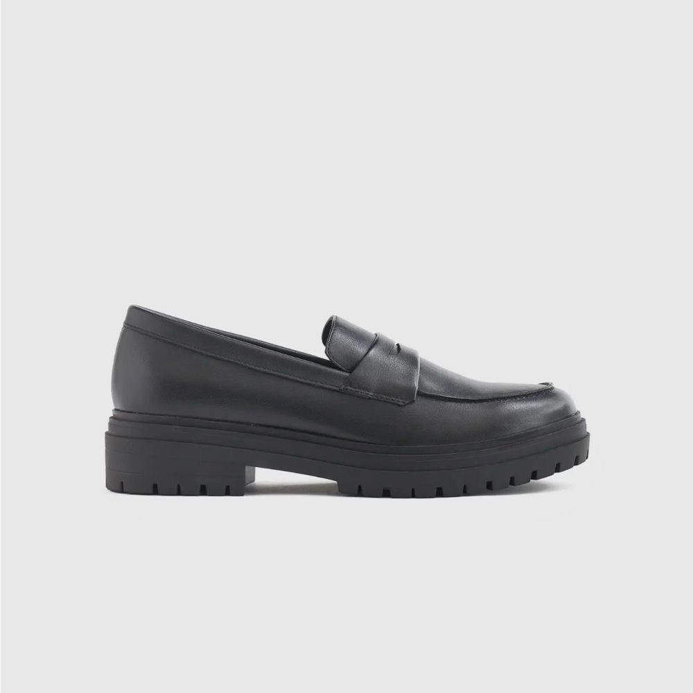 Quince Black Loafers